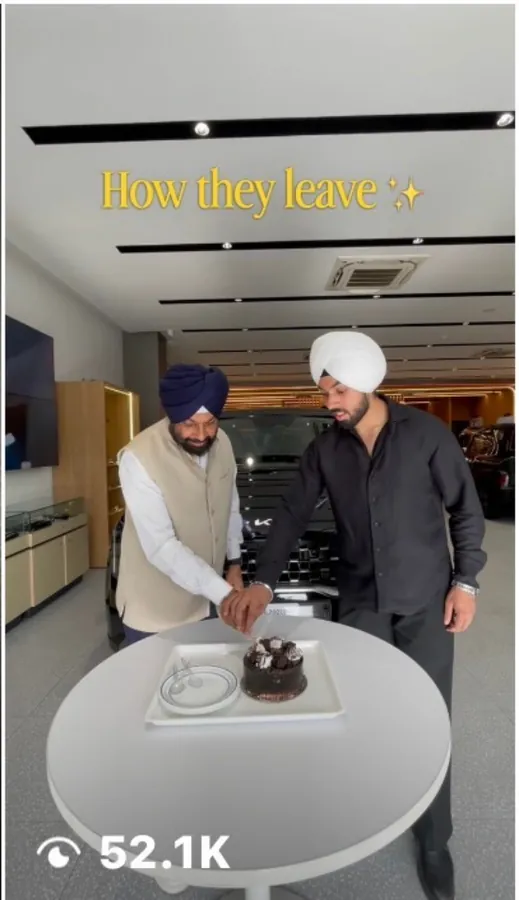 Customer story reel for Elite Car on Instagram